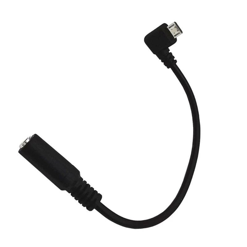 Micro USB إلى 3.5 مم سماعة سماعة سماعة سماعة سماعات المحول كابل الصوت الممتاز الأسلاك الصوت الاستبدال 15 سم M76A #3