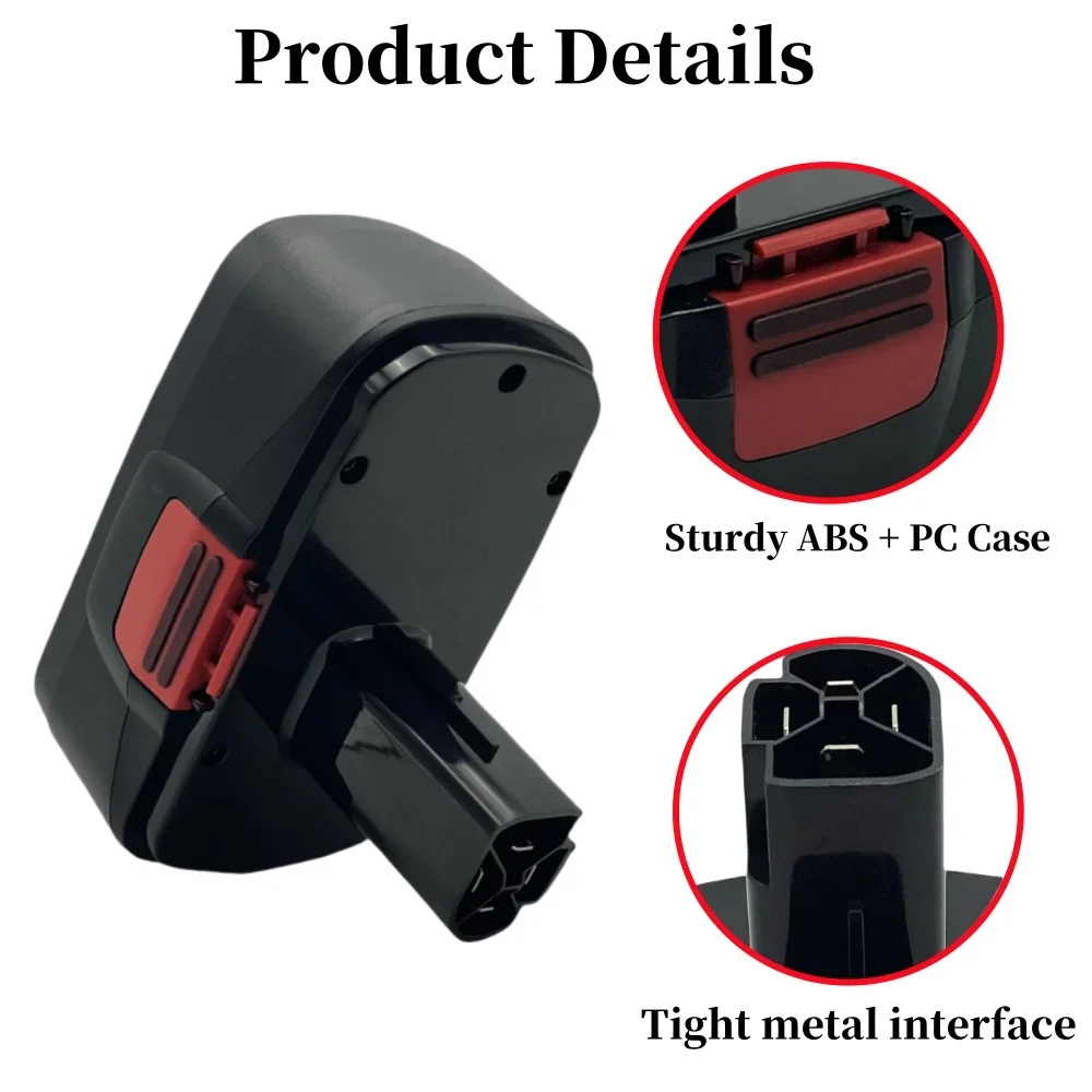 For Craftsman 19.2V 6000mAh Power Tool Battery Ni-MH Rechargeable Battery Replacement PP2011 PP2030 130156001 130279005