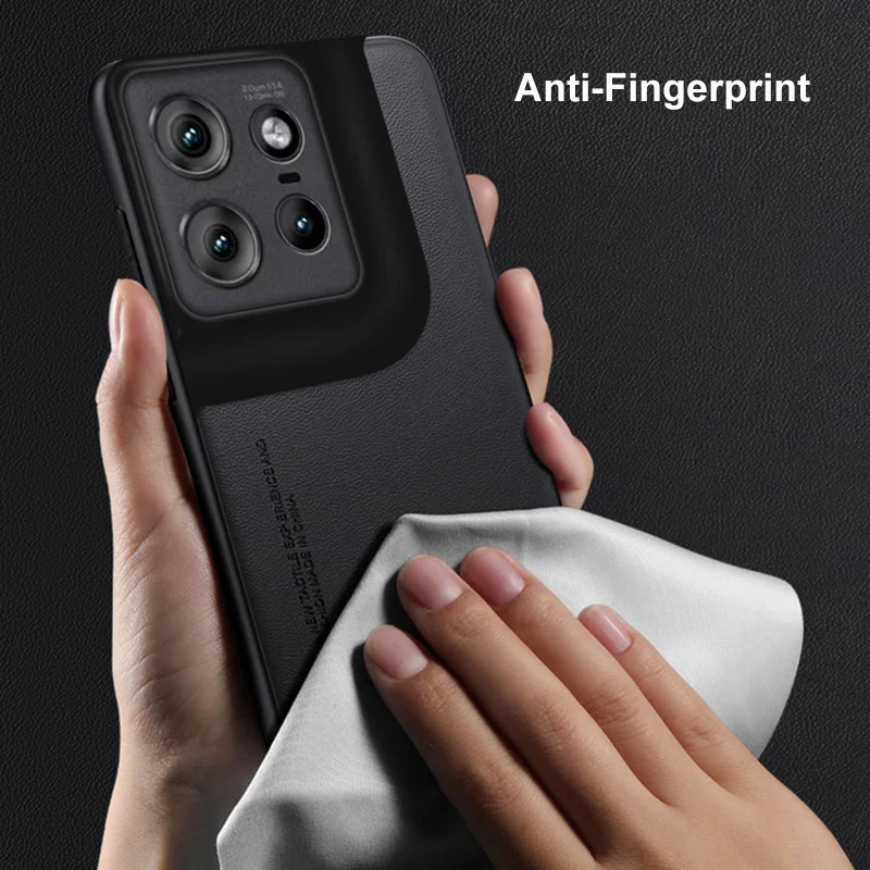 Luxury PU Leather Case For Motorola Edge 50 Neo Edge50 Neo Back Cover Silicone Protection Phone Case For Motorola Moto S50 5G
