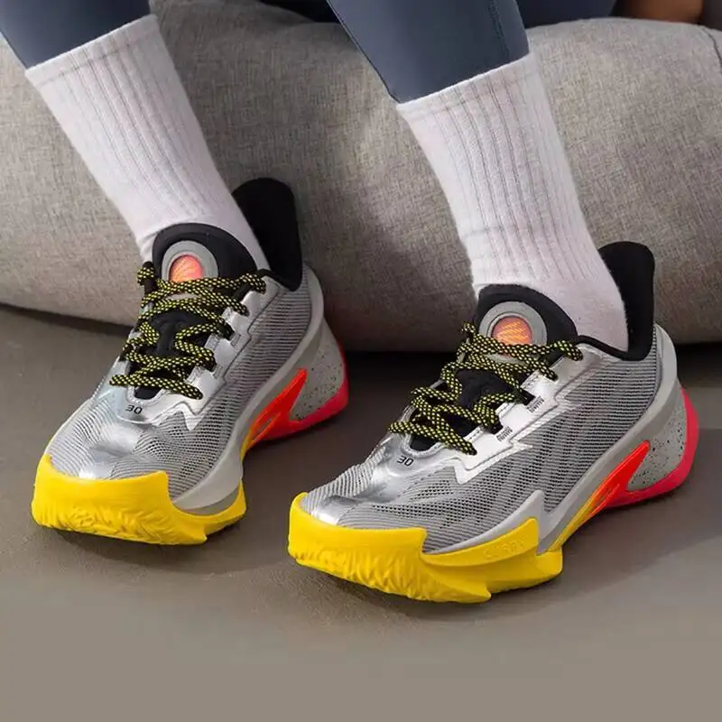 Under Armour Men Women Curry Basketball Sneakers Shock Absorb Anti