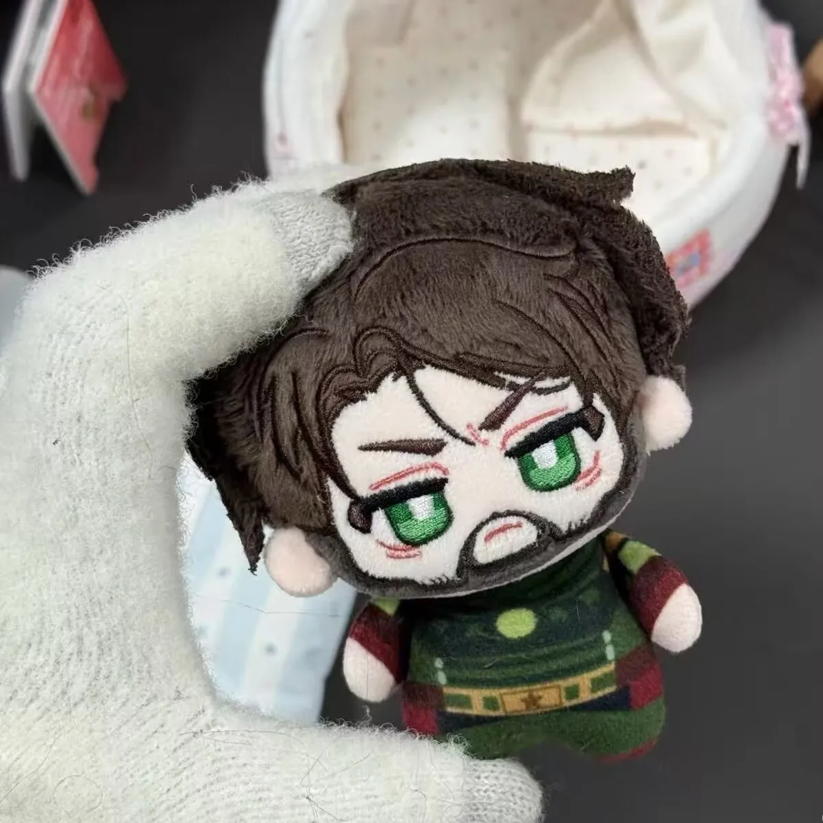 10cm Soldier Boy Plush Doll Collect Mini Print Movie The Boys Stuffed Doll Body Keychain Toys Fan Kids Holiday Birthday Gift