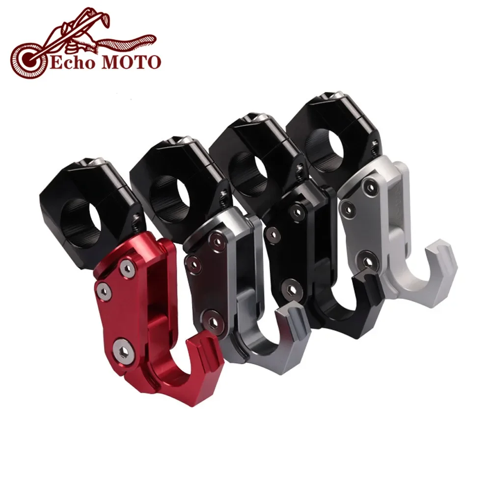 For Honda Forza 350 300 ADV 150 PCX150 Vario Universal Motorcycle Hooks CNC Aluminum Strength Convenience Handlebar Luggage Hook