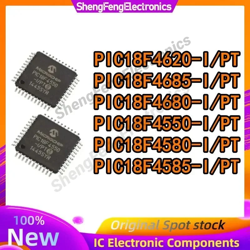 

PIC18F4550-I/PT PIC18F4580 PIC18F4585 PIC18F4620 PIC18F4680 PIC18F4685-I/PT IC MCU Чип на складе