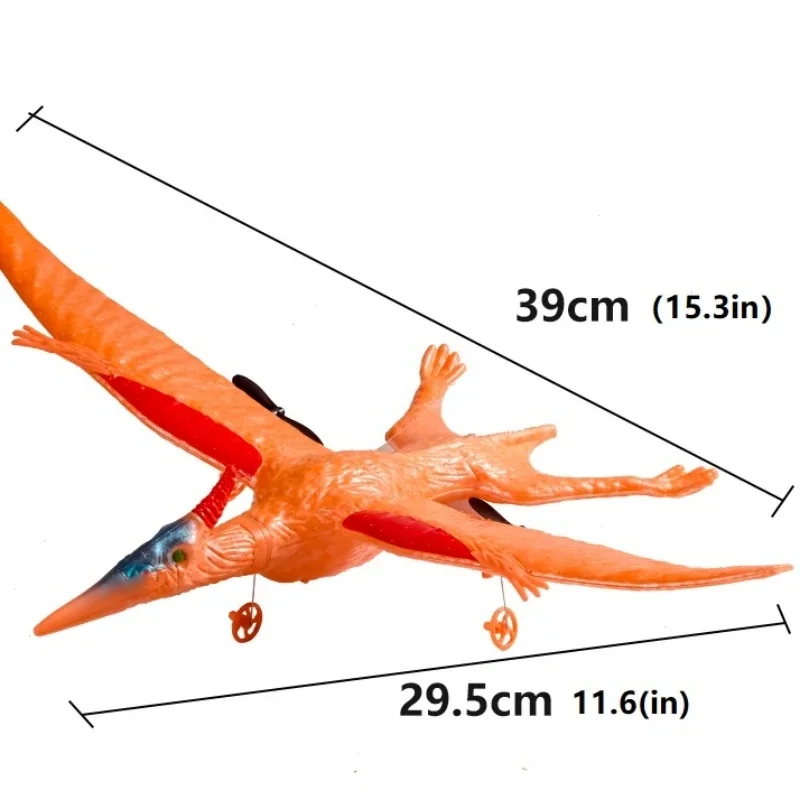 2.4G 원격 제어 공룡 비행기 EPP 폼 글라이드 항공기 고정 날개 프테로사우르스 비행기 RC 드론 장난감 어린이 크리스마스 선물
