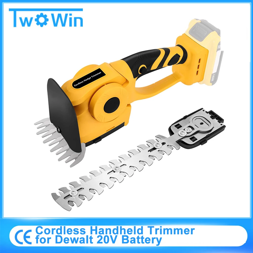 

2 in 1Cordless Electric Handheld Trimmer Grass Trimmer for Yard, Garden, Lawn Care,Backyard for Dewalt 20V Battery