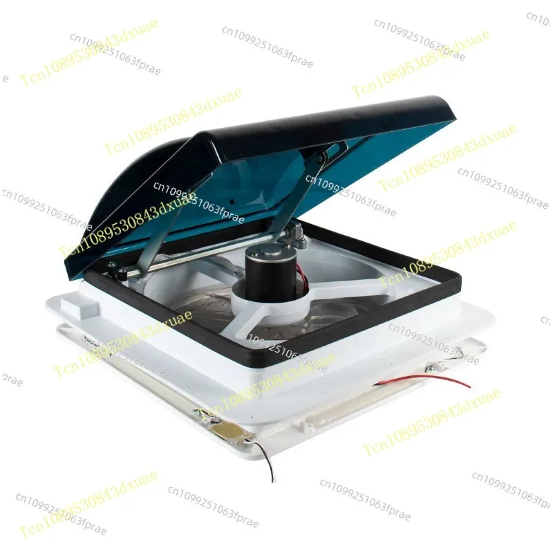 12V RV Roof Vent Fan,Bi-Directional Reversible Exhaust &Intake,Rainproof Insectproof Waterproof for Camper Bathroom Modification