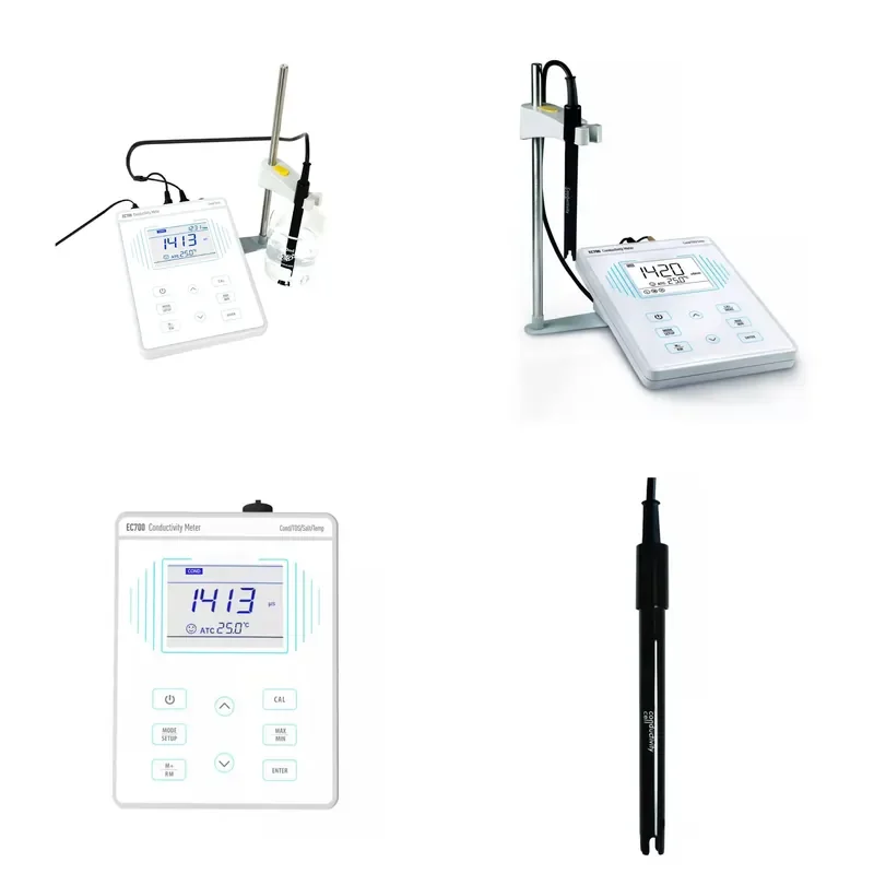 for NADE EC700 0-200.0 mS/cm Lab Benchtop Conductivity Meter Kit for Measuring Conductivity TDS Temperature of Aqueous