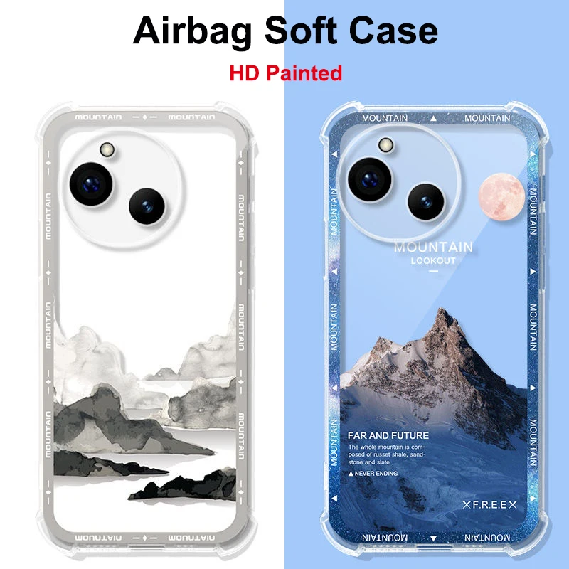 For Aquos R9 Transparent Defence Protect Shockproof Case For Sharp Aquos R9 R8 Pro Phone Airbag Cover For Sharp Aquos Sense 7 6