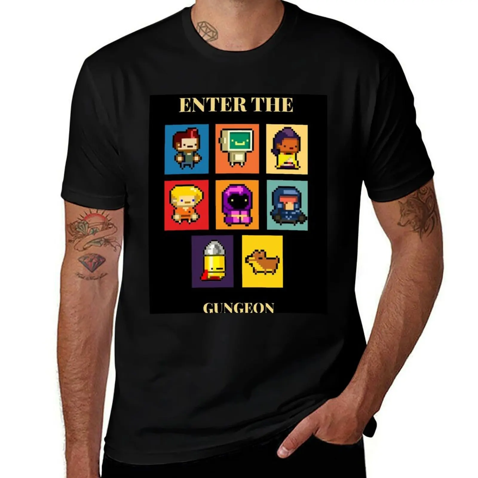 

Enter The Gungeon Characters Collection T-Shirt Halloween Theme T-Shirt