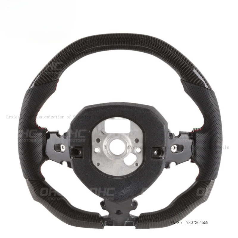 Suitable for Lamborghini steering wheel modification with LED smart components and carbon fiber racing steering wheel