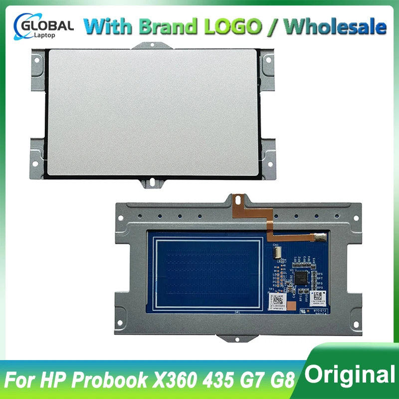 

New Original Laptop Touchpad Trackpad Mouse Buttons Board Touch Pad Replace for HP Probook X360 435 G7 G8 M03435-001 SB469N-15H0