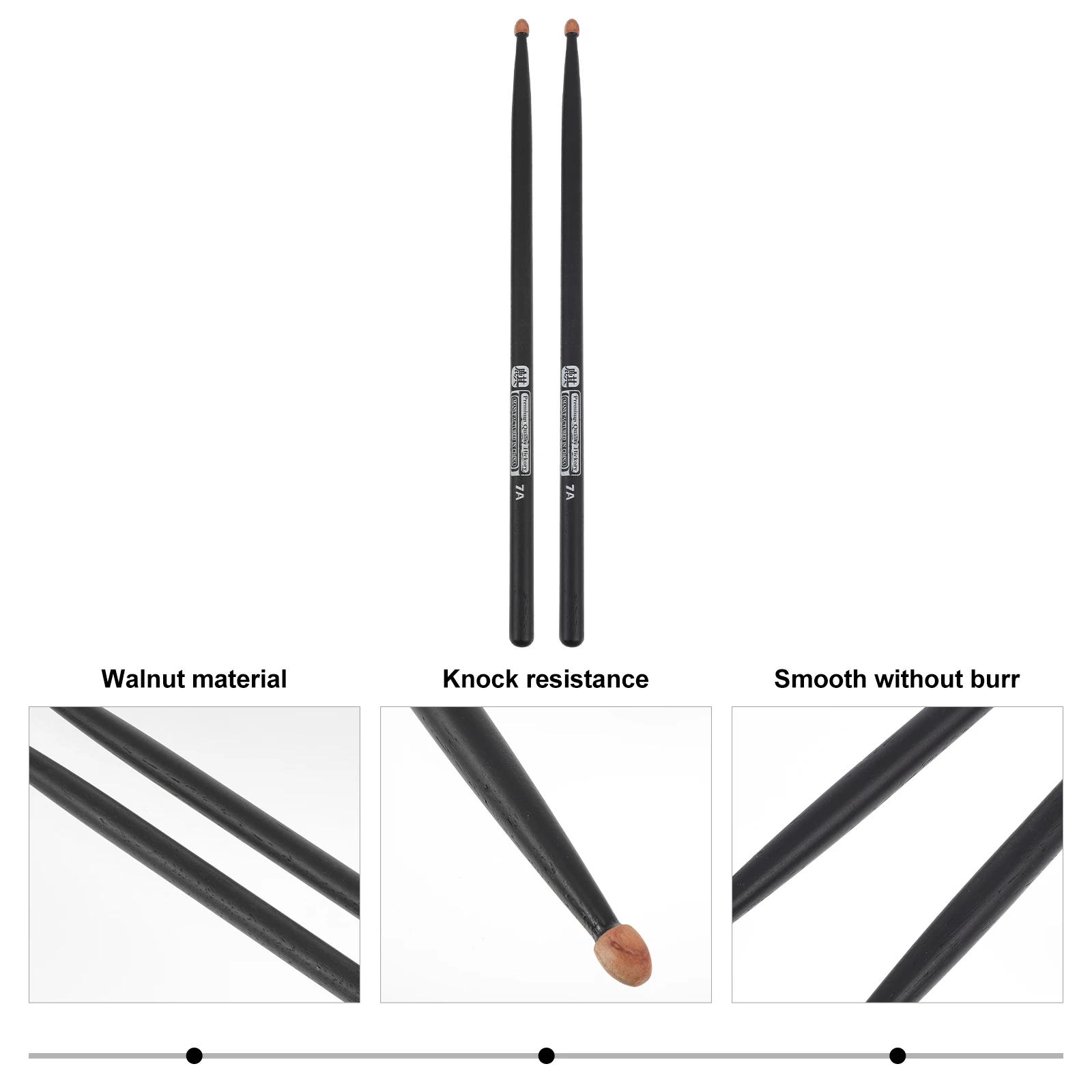 

Drumstick Sticks Useful Percussion Portable Instrument Accessory Accessories Drumsticks
