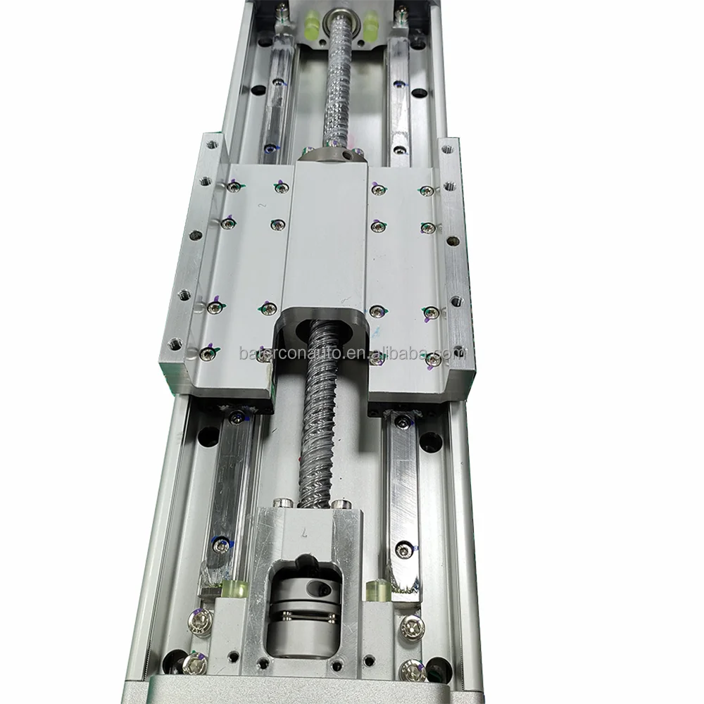 XY Linear Axis Stage 300kg Heavy Load Linear Slide Table High Precision Aluminum Ball Screw Linear Actuator Bearing Motor Low