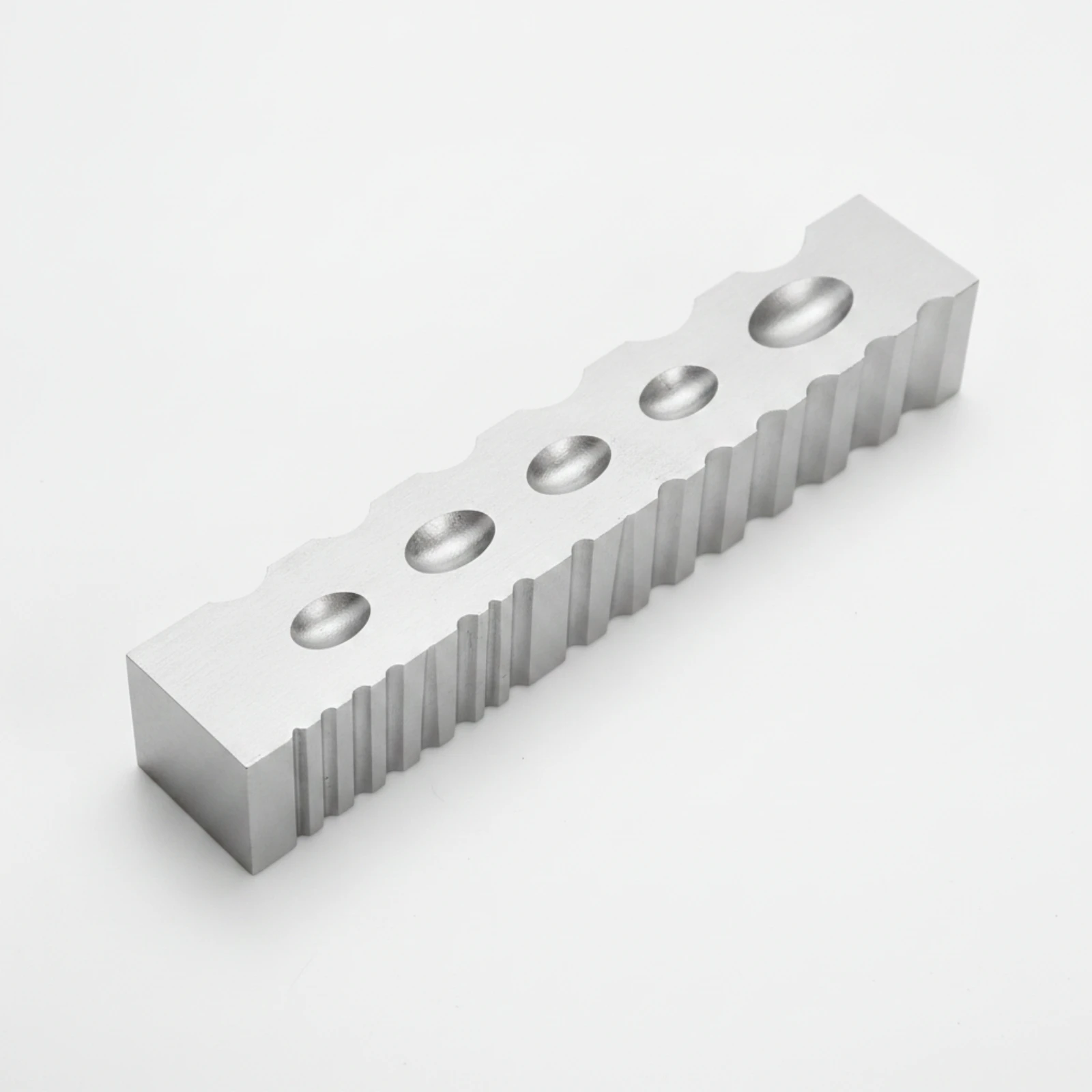 Steel Jewelry Forming Block Polished Jewelry Forming Block with Grooves and Cavities Bench Anvil Tool Versatile Accurate