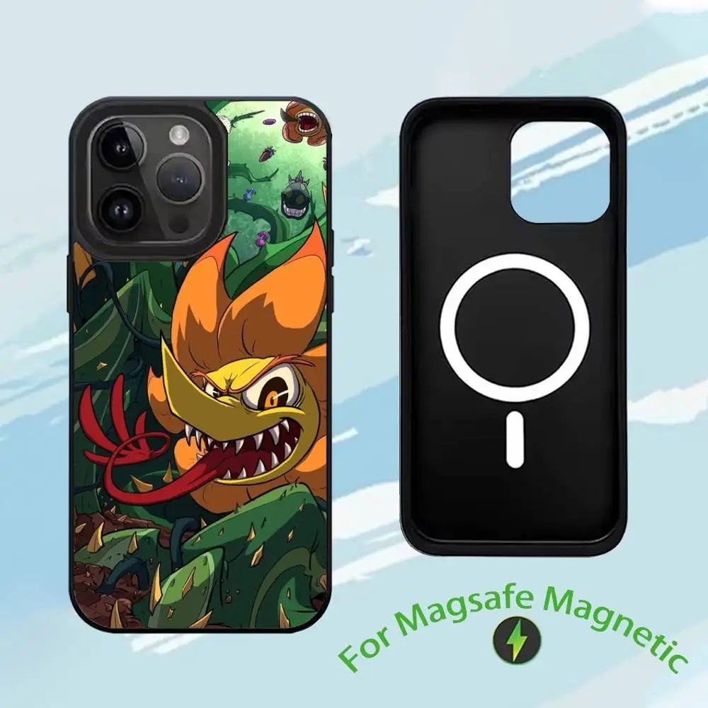 Game P-Popular Cuphead  Phone Case For iPhone17,16,15,14,13,12,11,Plus,Pro,Max For Magsafe  Wireless Charging case