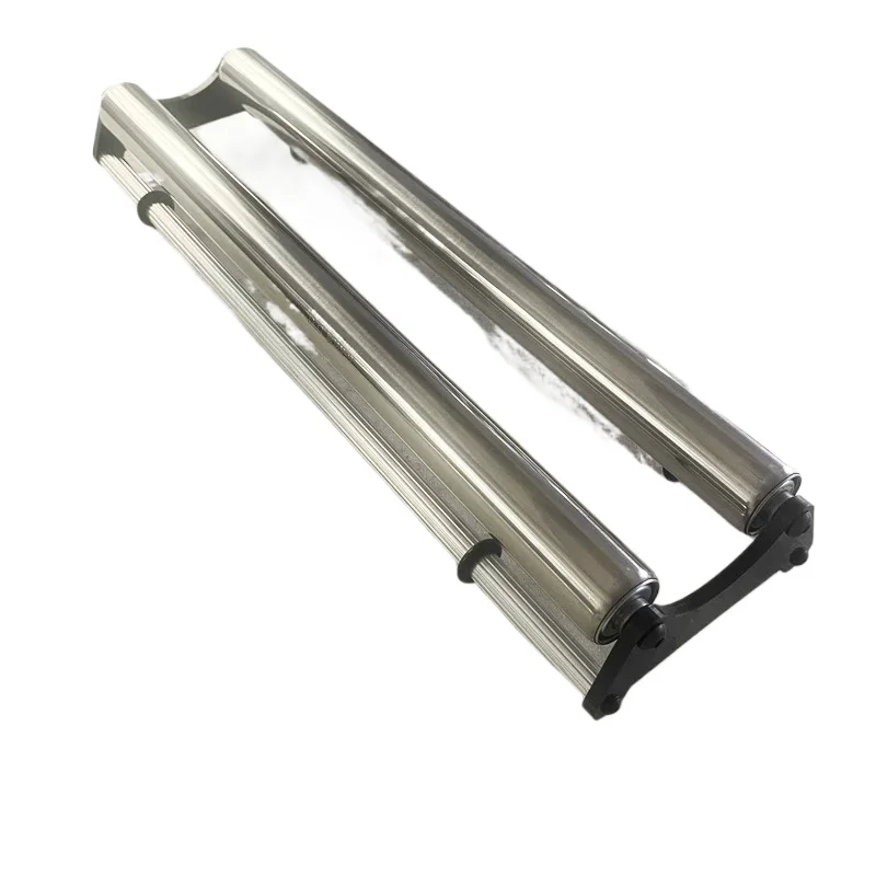 Rolling Bag Cutting Film Discharging Rack, Stainless Steel Tool Bed & Cutting Bracket for Advertising Vinyl & Banner Materials