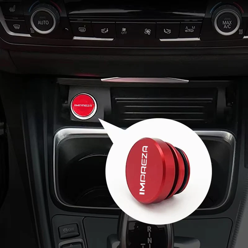 Dustproof Car Cigarette Lighter Cover for Subaru IMPREZA Logo Exiga Legacy Outback WRX Dust Plug Cap Accessories - view 4