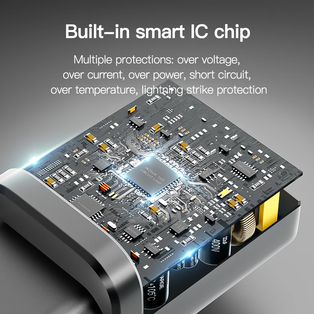 Essager PD30W USB Type C Charger Fast Charge QC 3.0 For iphone 14 13 12 Pro Max Xiaomi Samsung Mobile Phone Charger Adapter Plug