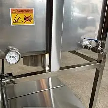 Thermometer and Drain Valve