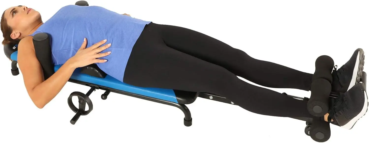 Alternative Inversion Traction Table - Back Stretcher for Lower Back Pain Relief Without Going Upside Down - 350 Lbs