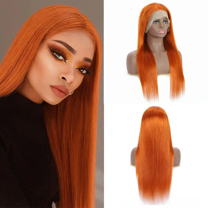 

Имбирно-апельсиновый напиток # Натуральный парик из человеческих волос 350, прямой, с прозрачной кружевной основой 13x4, предварительно выщипанный и нарезанный, 16-42 дюйма, парик с прозрачной кружевной основой 13x6, плотность 200%