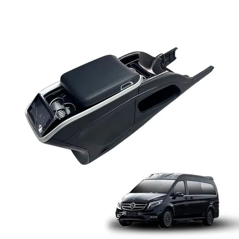 

Center console modified armrest box refrigerator with touch screen model