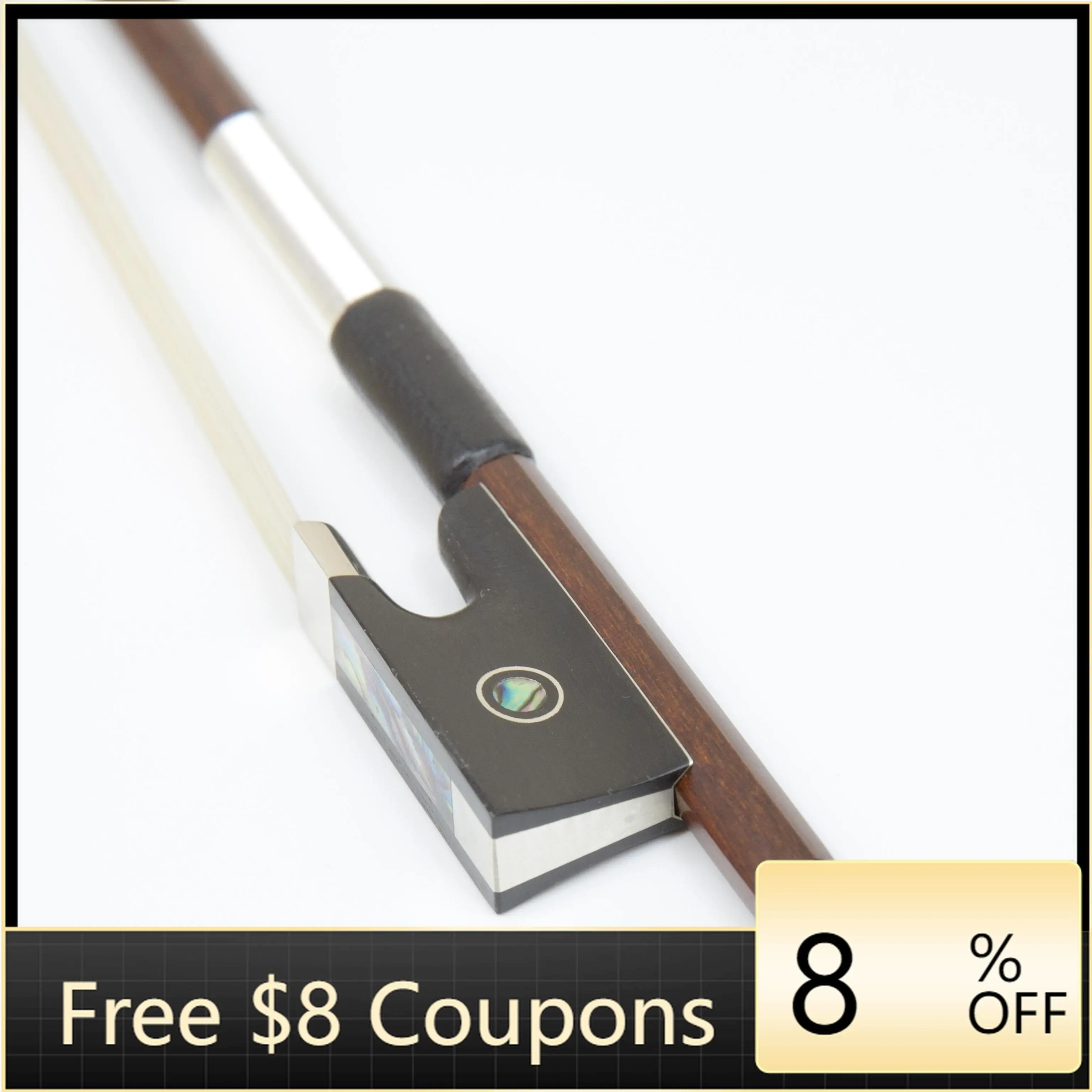 

STLF Handmade Brazil Wood Professional Violin Accessories Bow With Horsehair