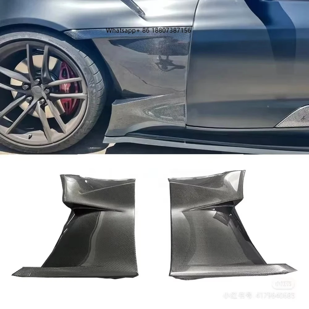 

Suitable forToyota GR Supra A90 MK5 Dry Carbon Fiber Front Fender Fender Fender Vent Decoration