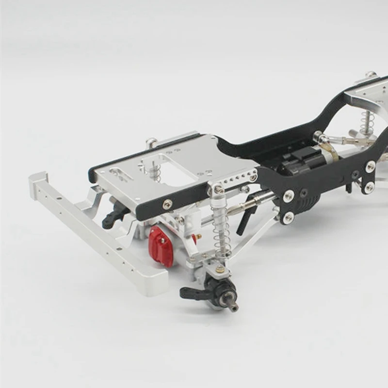 Soporte de amortiguador ajustable de Metal, extensor de asiento para MN D90, piezas, MN99S, RC, 4 MN-90