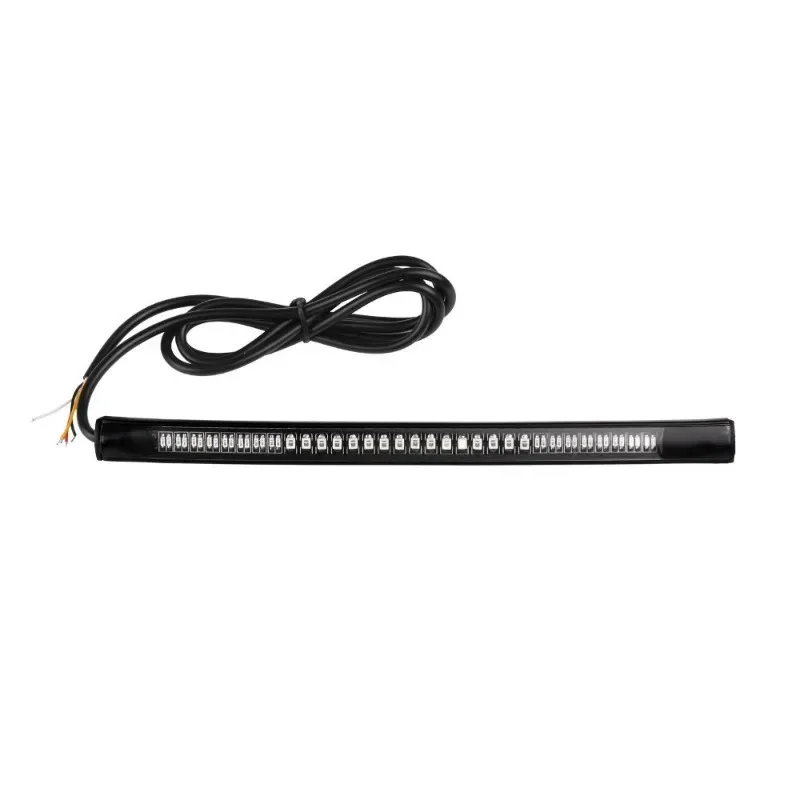 Motorcycle Light Strip LED Brake Light Turn Signal Sleeve Motorcycle License Plate Tail Lights