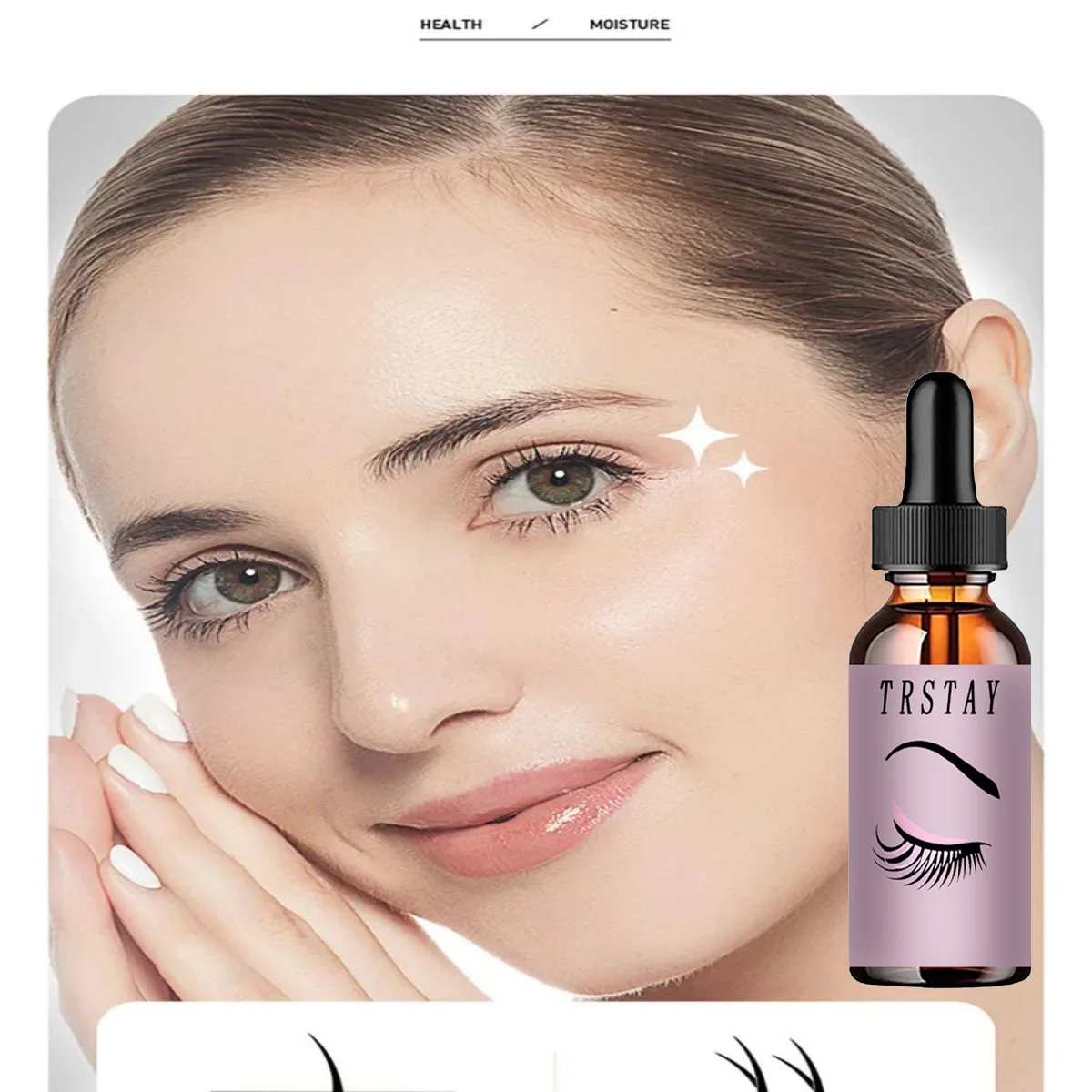 Eyelashes Growth Serum Lash And Eyebrow Enhancer Serum Eyebrow Longer Thicker Lash Enhancing Serum Cosmetics Make Up Tools