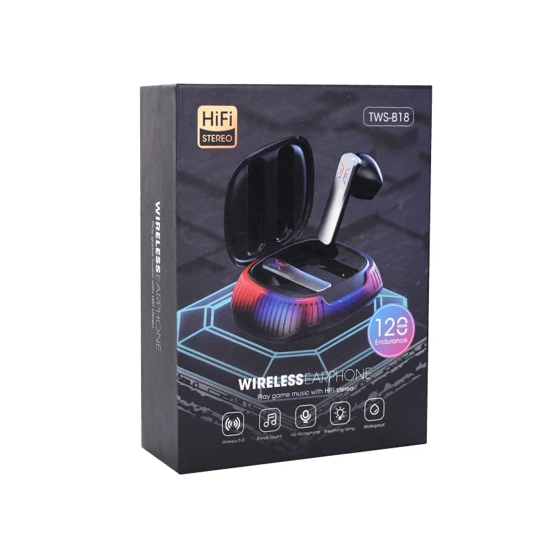 B18 Wireless Translator Bluetooth Noise Canceling Headphones with Microphone 4 Modes Support 144 Languages Real-Time Translation