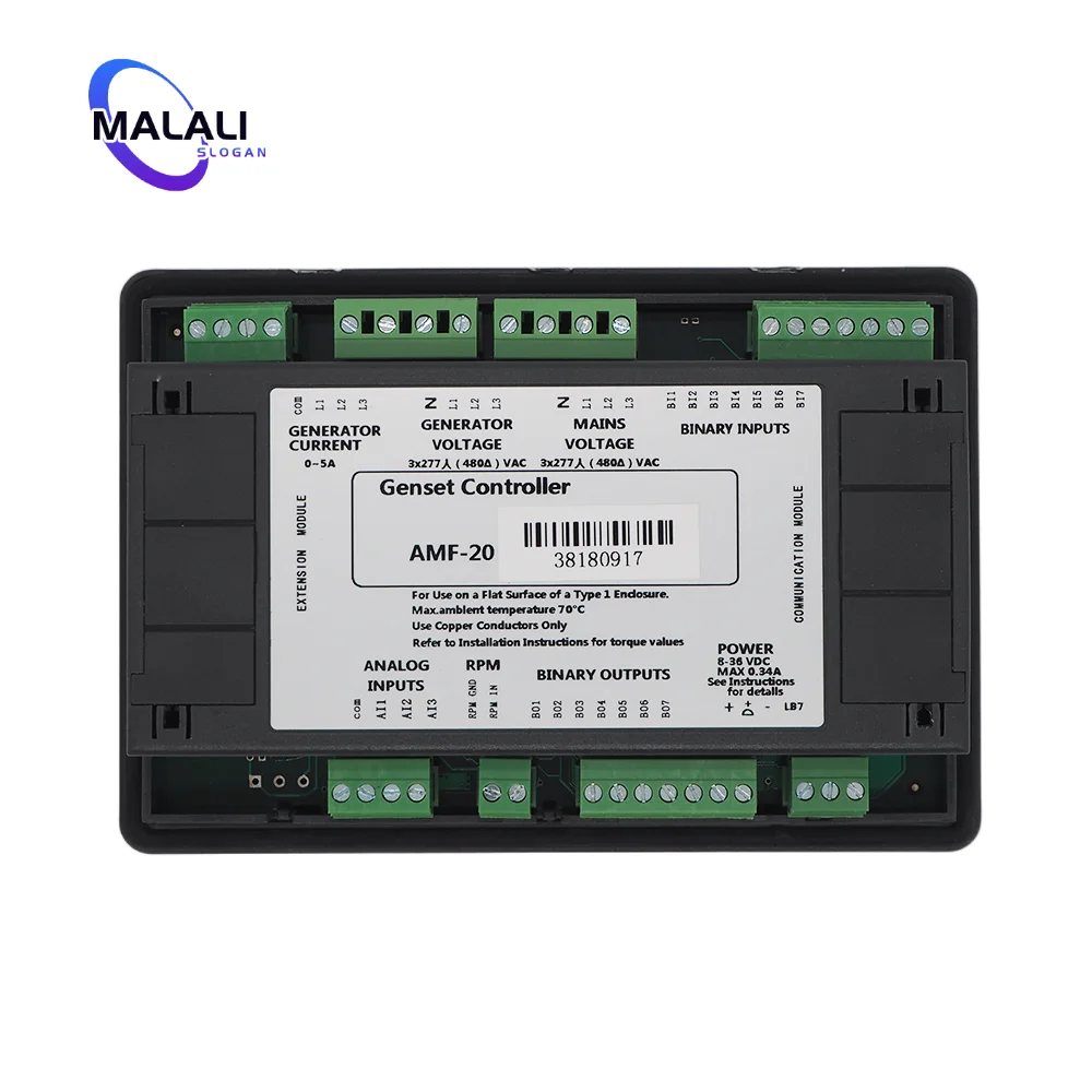 AMF25 AMF20 Diesel Genset Controller AMF-25 AMF-20 Generator Auto Start Stop Control Module Replace Original