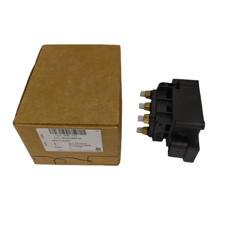 

7L0698014 Brand New Air Suspension Solenoid Valve Block with Bracket for Audi Q7 VW Touareg Porsche Cayenne 07-15