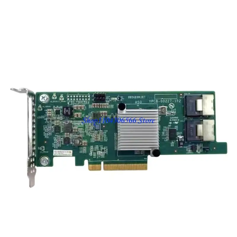 02DD Fast Speed SAS2308 PCIe Card With Double Mini SASs Connectors For Workstations
