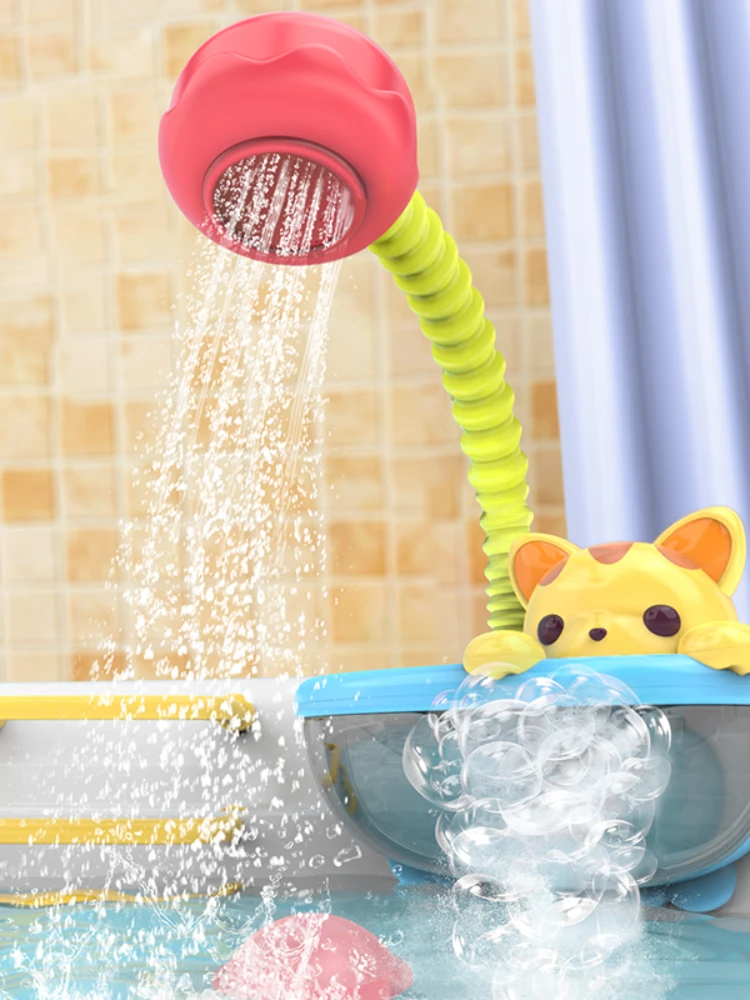 Yy Baby Bath Toys Children Play Water Artifact Bath Electric Shower