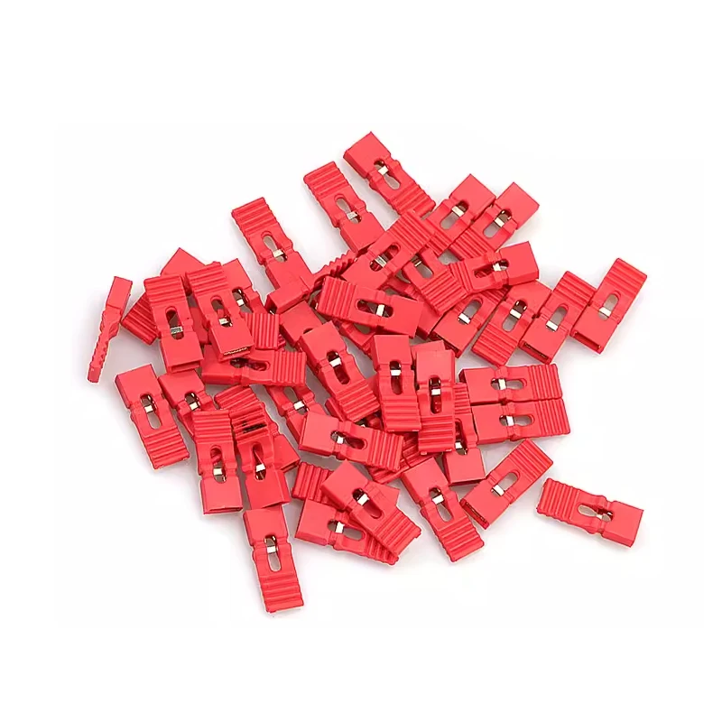 100PCS Jumper Cap 2.54mm Pitch Pin Header Connector Long Type Jumper Plug Cover 5 Colors DIY Repair Parts diygba