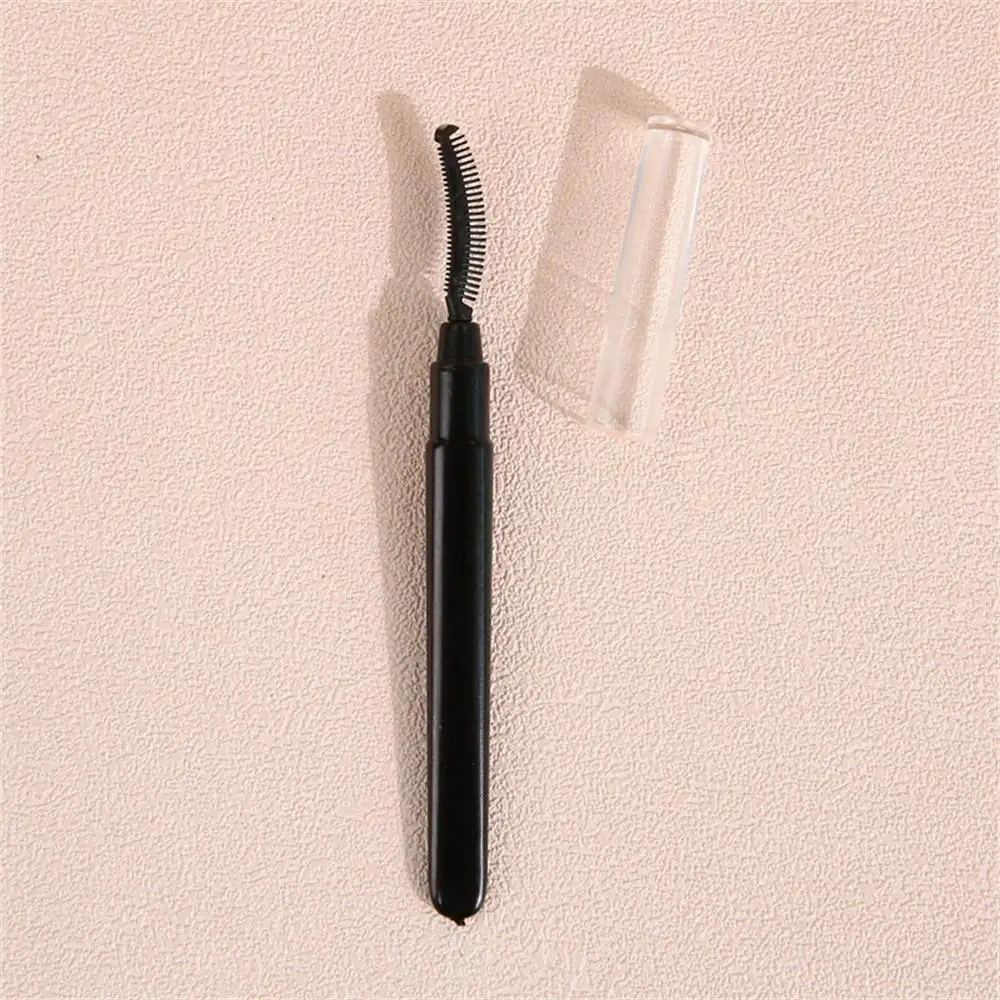 Mascara Brush Travel Essentials Spiral Brush Dust-proof Travel Transparent Dust Cover Makeup Eyelash Brush Makeup Accessories