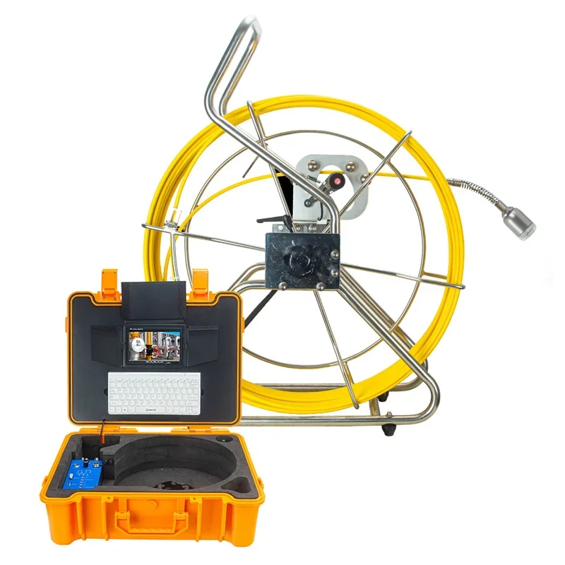 Quality Underwater Downhole Pipe Line Endoscope Camera Borescope Inspection  Pipe Inspection Camera For Swimming Pool Pipe