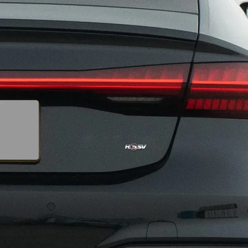 ثلاثية الأبعاد سبائك معدنية HSV شارة ل هولدن الخلفي الجذع شعار ملصق شعار خاص سيارة اكسسوارات السيارات صائق التصميم #6