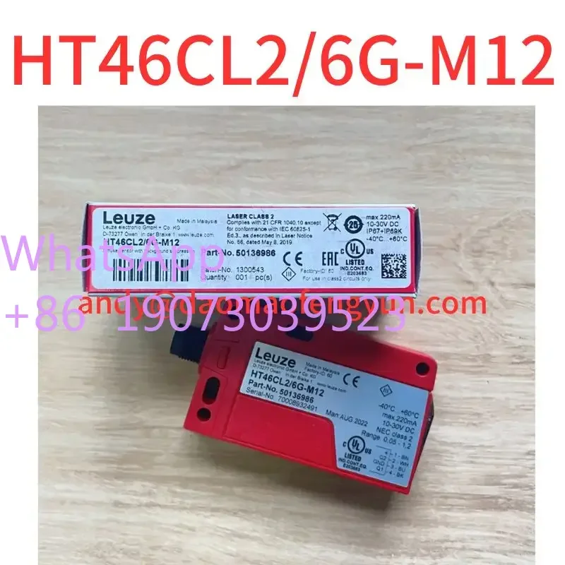 

Brand New HT46CL2/6G-M12 sensor with background suppression 50136986