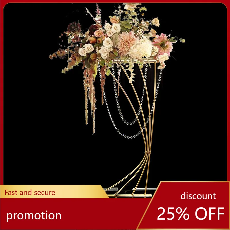 

Zml exclusive: electroplated archway wedding props - perfect for hotel events, birthday parties, and main table centerpieces