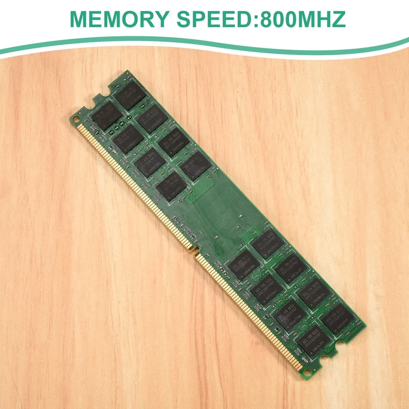 RAM DDR2 4GB 800MHZ PC2-6400 Memory For Desktop Memory RAM 240 Pins For AMD System High Compatible