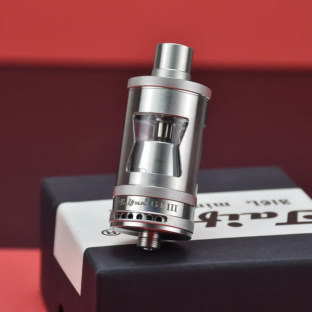 Taifun GT3 mini rta 23mm 316 الفولاذ المقاوم للصدأ قابلة لإعادة البناء 510 خزان السجائر الإلكترونية مقابل TAIFUN GT4 S RTA thc tauren rta