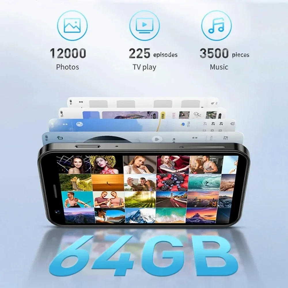 SOYES XS16 미니 스마트폰, 안드로이드 3GB + 64GB 휴대폰, 듀얼 SIM, 2000mAh, 5MP, 3 인치 HD, 4G 소형 휴대폰 판매 중, 5 PCs, 10PCs