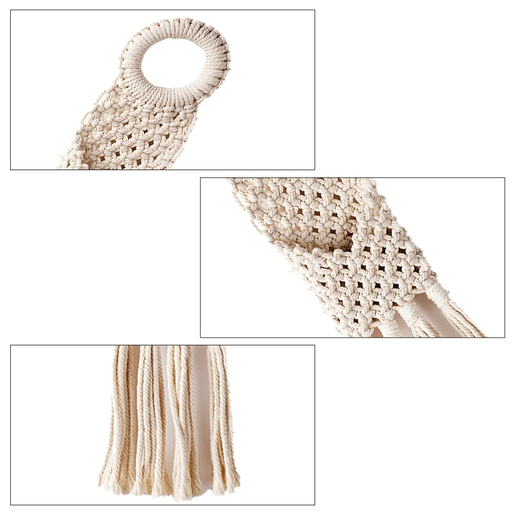

Elegant Cotton Doorknob Tapestry Wall Hanging Ornament Unique Home Decoration