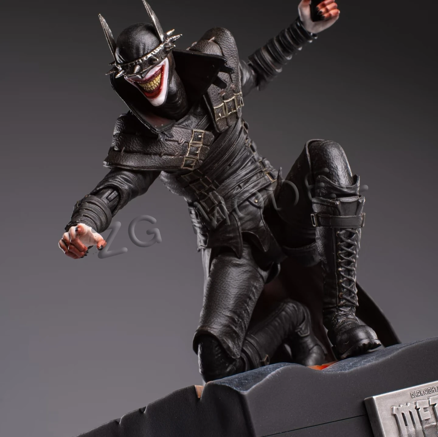 Figura de Acción de Lpzz The Batman Who Laughs, Dark Nights: Metal, Figura de Batman a Escala 1/12, Juguete Coleccionable, Regalo Ideal de Cumpleaños