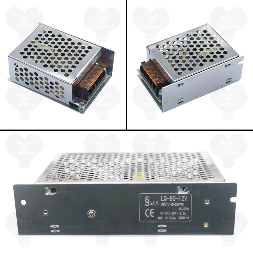 Image 4: Transformateur d'éclairage d'alimentation 12 volts, AC 110V 220V à DC 12V, adaptateur d'alimentation à découpage, Source DC12V 3A, pilote LED