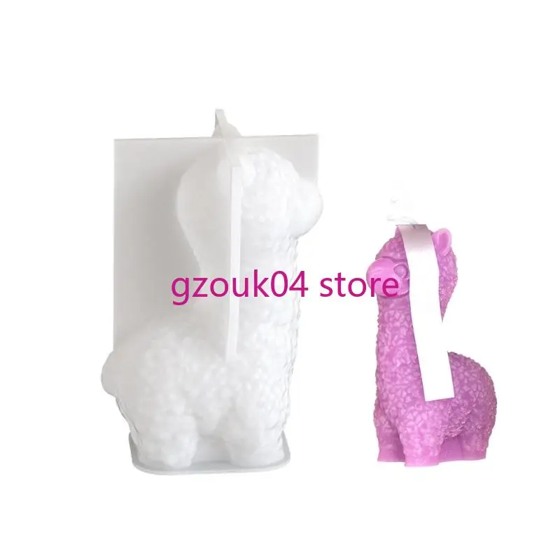 

68TD Flexible Silicone Mould for Alpacas Holders and Resin Craft Supplies