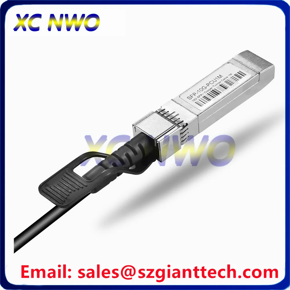 5Pcs/Lot! 10G SFP+ Active Direct Attach Copper(DAC Cable) 1M/2M/5M Passive PVC Copper DAC Cable Compatible with Cisco/Mikrotik